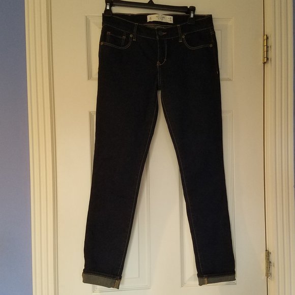 Abercrombie & Fitch Dark Wash Skinny Jeans - Picture 1 of 5